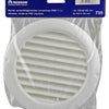Renson 1006376 - rejilla redonda regulable empotrada. 735 PVC RAL 9010 ø 100-150 | 2 piezas
