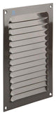 Renson 1006304 - Rejilla de lamas plana aluminio ral 8019 150x200mm | 10 piezas