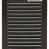 Renson 1006304 - Rejilla de lamas plana aluminio ral 8019 150x200mm | 10 piezas