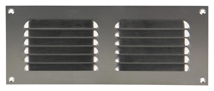 Renson 1006305 - Rejilla de lamas plana aluminio f1 250x100mm | 10 piezas