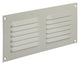 Renson 1006306 - Rejilla de lamas plana aluminio ral 9010 250x100mm | 10 piezas