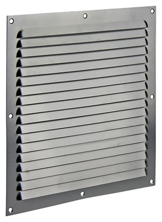 Renson 1006308 - Rejilla de lamas plana aluminio f1 250x250mm | 10 piezas