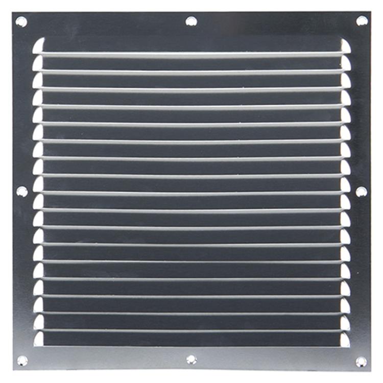 Renson 1006308 - Rejilla de lamas plana aluminio f1 250x250mm | 10 piezas