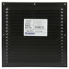 Renson 1006310 - Rejilla de lamas plana aluminio ral 8019 250x250mm | 10 piezas