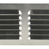 Renson 1006311 - Rejilla de lamas plana aluminio f1 300x100mm | 10 piezas
