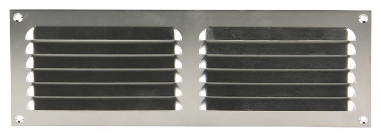 Renson 1006311 - Rejilla de lamas plana aluminio f1 300x100mm | 10 piezas