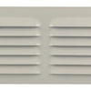 Renson 1006312 - Rejilla de lamas plana aluminio ral 9010 300x100mm | 10 piezas