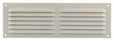 Renson 1006312 - griglia a palette piatta alluminio ral 9010 300x100mm | 10 pezzi
