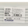 Renson 1006312 - Rejilla de lamas plana aluminio ral 9010 300x100mm | 10 piezas