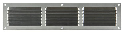 Renson 1006315 - griglia a palette piatta alluminio f1 400x100mm | 10 pezzi