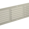 Renson 1006316 - Rejilla de lamas plana aluminio ral 9010 400x100mm | 10 piezas