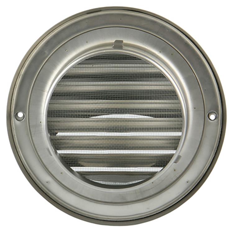 Renson 1006276 - rejilla esférica empotrada acero inoxidable 638 ø125 | 2 piezas
