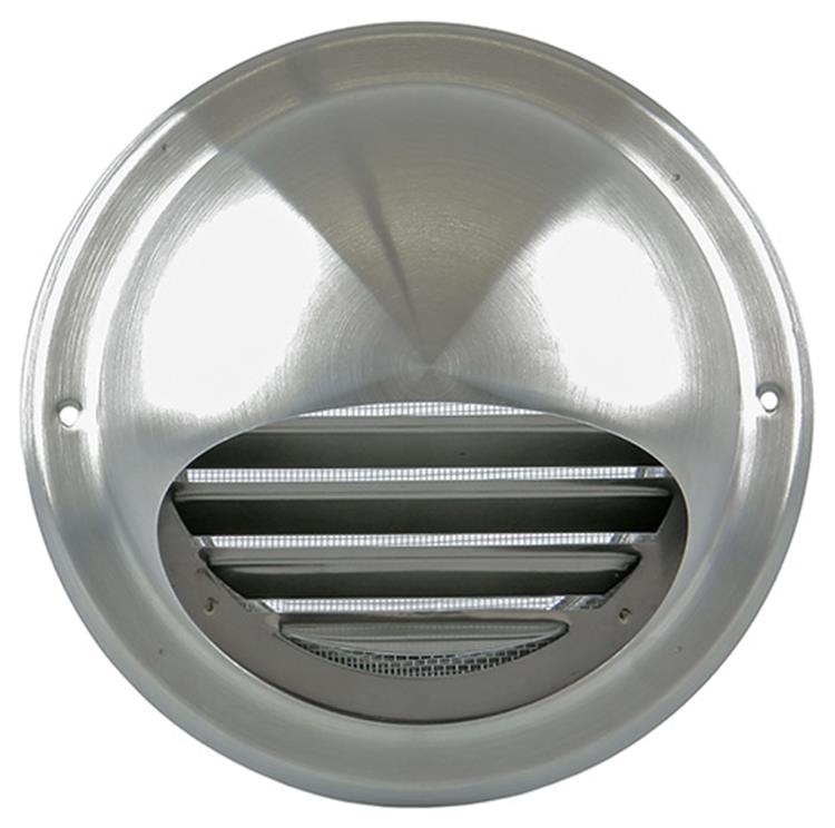 Renson 1006277 - rejilla esférica empotrada acero inoxidable 638 ø150 | 2 piezas