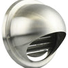 Renson 1006275 - rejilla esférica empotrada acero inoxidable 638 ø100 | 2 piezas