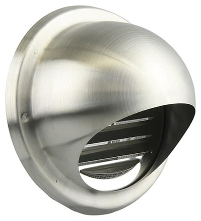 Renson 1006275 - bolrooster inbouw 638 inox ø100 | 2 stuks