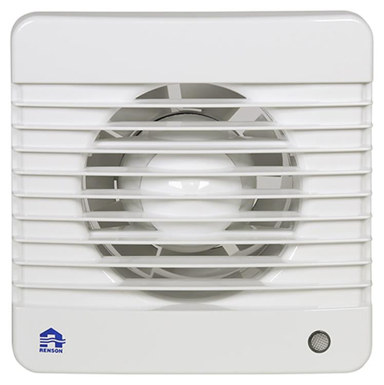 Renson 1006430 - ventilador mecánico estándar 7101 blanco ø 100 | 2 piezas
