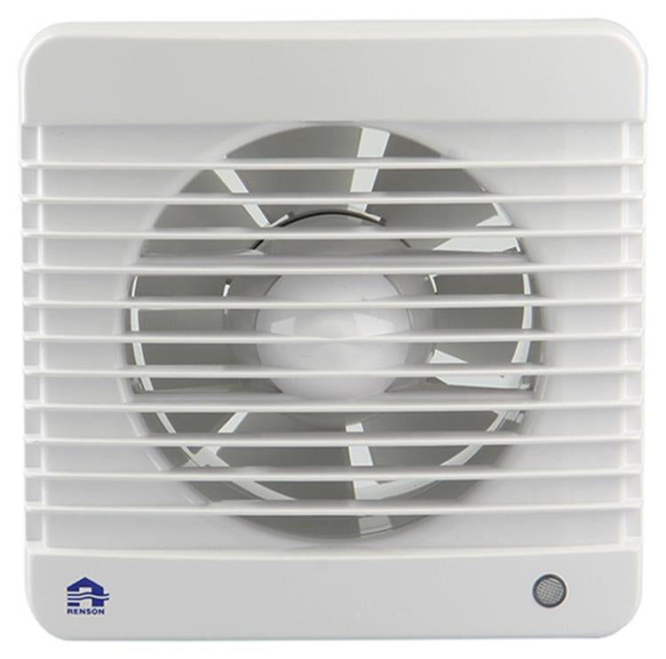 Renson 1006431 - ventilador mecánico estándar 7102 blanco ø 125 | 2 piezas