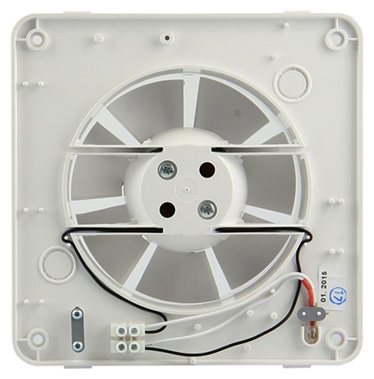 Renson 1006431 - ventilador mecánico estándar 7102 blanco ø 125 | 2 piezas