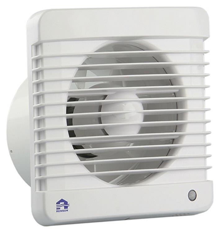 Renson 1006431 - ventilador mecánico estándar 7102 blanco ø 125 | 2 piezas