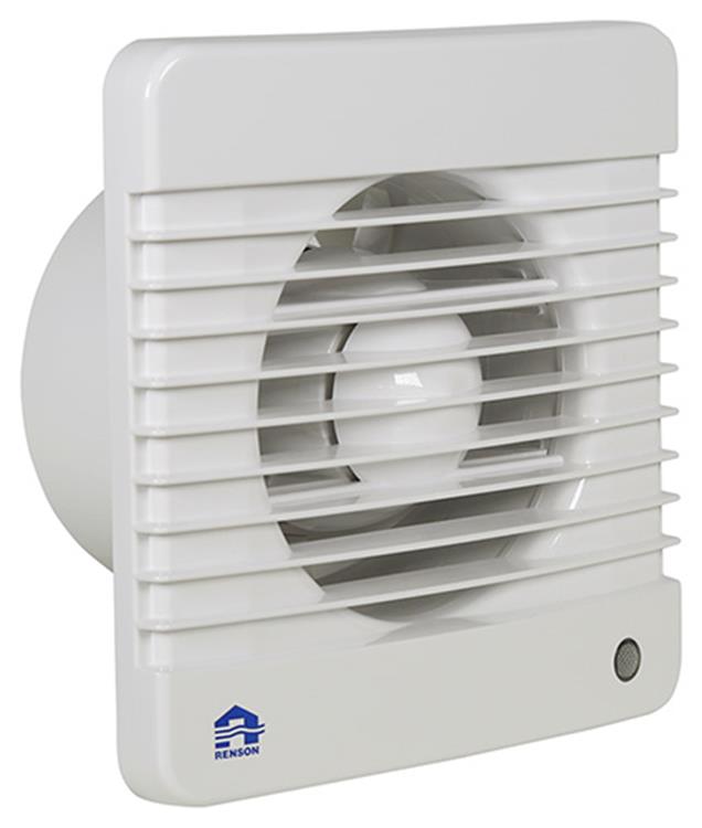 Renson 1006445 - ventilador mecánico con temporizador 7201t blanco ø 100 | 2 piezas
