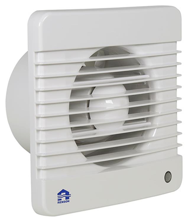 Renson 1006446 - ventilador mecánico con temporizador 7202t blanco ø 125 | 2 piezas