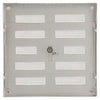 Renson 1006324 - superficie de rejilla ajustable. 4037 aluminio f1 155x155mm | 2 piezas