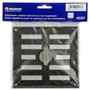 Renson 1006326 - superficie de rejilla ajustable. 4037 aluminio ral 8019 155x155mm | 2 piezas
