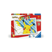 Ravensburger creart schilderen op nummer - pokémon pikachu - afbeelding 1