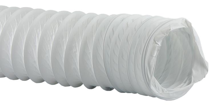 Renson 1006389 - PVC flexible 7001 blanco ø 100 1m | 3 piezas