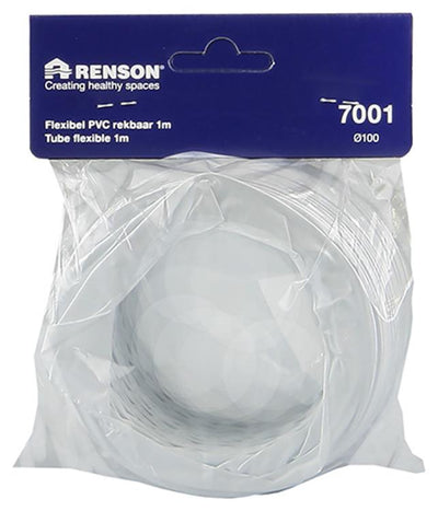 Renson 1006389 - PVC flessibile 7001 bianco ø 100 1m | 3 pezzi