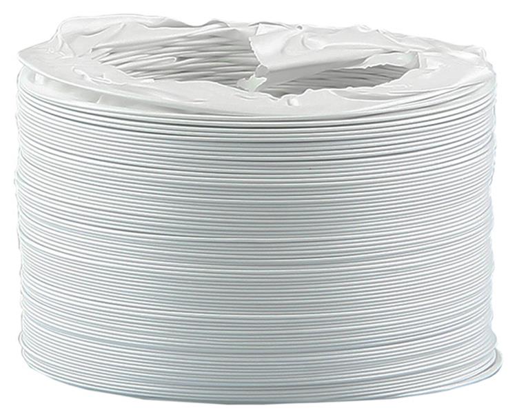 Renson 1006393 - PVC flexible 7003 blanco ø 125 3m | 3 piezas