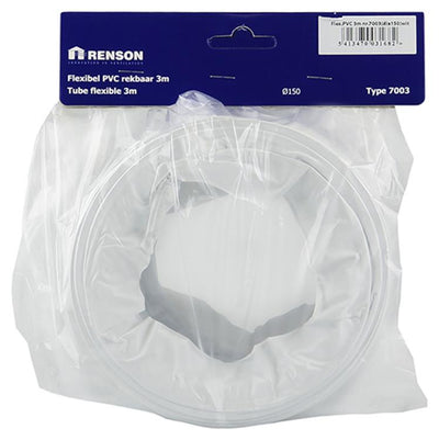 Renson 1006394 - PVC flessibile 7003 bianco ø 150 3m | 3 pezzi