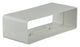 Renson 1006399 - Pieza de conexión de PVC 7008 blanco 110x55mm | 4 piezas