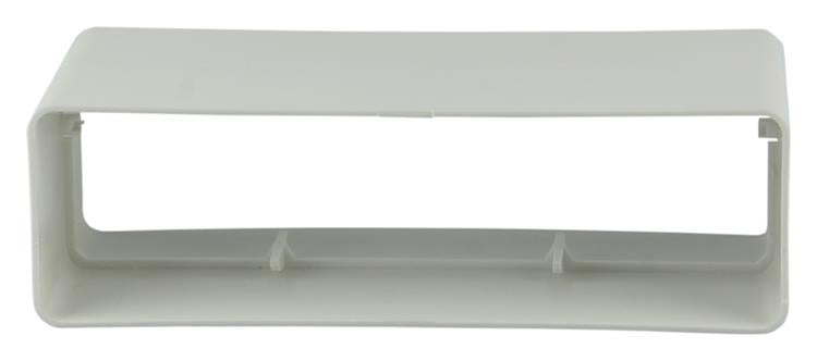 Renson 1006399 - Pieza de conexión de PVC 7008 blanco 110x55mm | 4 piezas