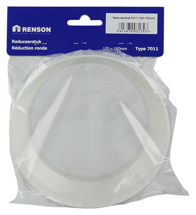 Renson 1006402 - Riduttore in PVC 7011 bianco 125-150mm | 4 pezzi