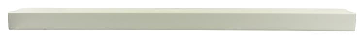 Renson 1006424 - Tubo PVC trozo 1m 7028 blanco 110x55mm | 4 piezas