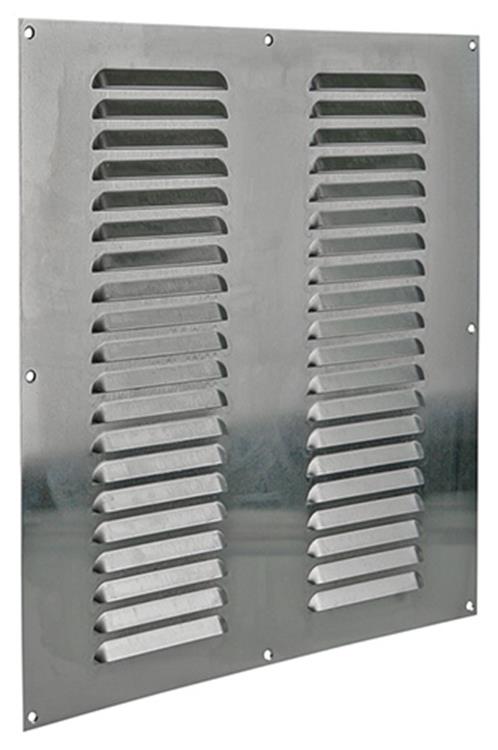 Renson 1006318 - Rejilla de lamas plana aluminio f1 400x400mm | 5 piezas