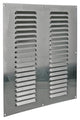 Renson 1006318 - Rejilla de lamas plana aluminio f1 400x400mm | 5 piezas