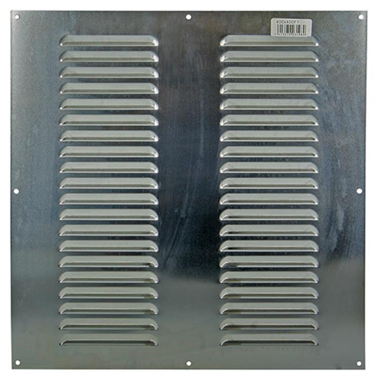 Renson 1006318 - Rejilla de lamas plana aluminio f1 400x400mm | 5 piezas