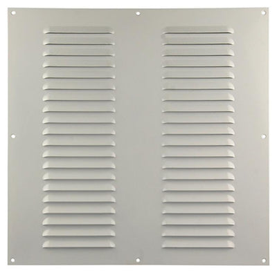 Renson 1006319 - griglia a palette piatta alluminio ral 9010 400x400mm | 5 pezzi