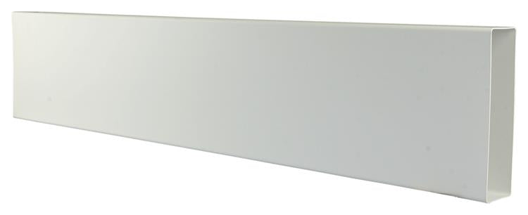 Renson 1006425 - Tubo PVC trozo 1m 7028 blanco 204x60mm | 4 piezas