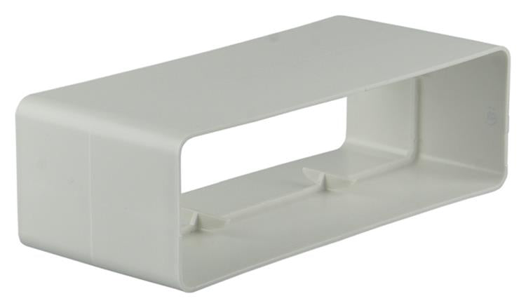 Renson 1006400 - Pieza de conexión de PVC 7008 blanco 204x60mm | 4 piezas