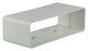 Renson 1006400 - Pieza de conexión de PVC 7008 blanco 204x60mm | 4 piezas