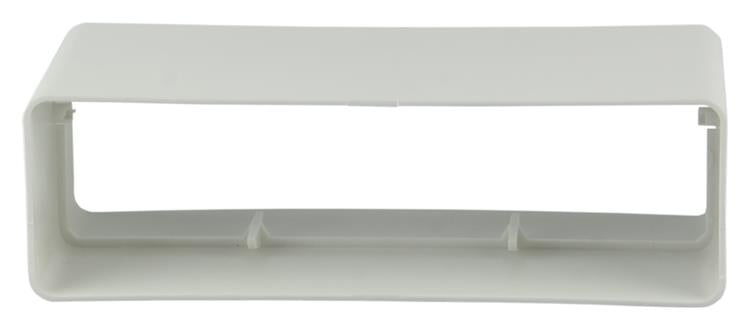 Renson 1006400 - Pieza de conexión de PVC 7008 blanco 204x60mm | 4 piezas