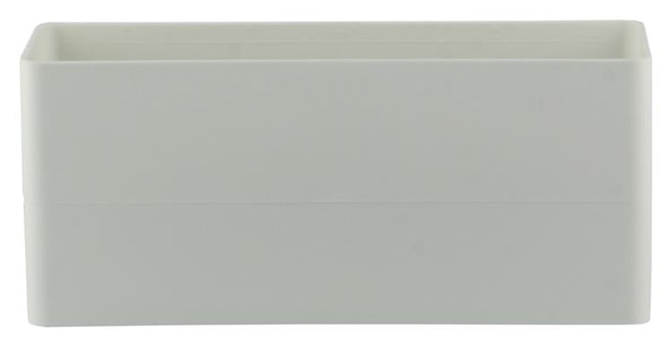 Renson 1006400 - Pieza de conexión de PVC 7008 blanco 204x60mm | 4 piezas