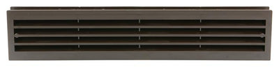 Renson 1006388 - griglia porta 761 pvc ral 8019 450x90mm | 2 pezzi