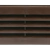 Renson 1006388 - rejilla puerta 761 pvc ral 8019 450x90mm | 2 piezas
