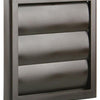 Renson 1006373 - Rejilla campana extractora de superficie 733 PVC RAL 8019 154x154mm | 2 piezas