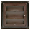 Renson 1006373 - Rejilla campana extractora de superficie 733 PVC RAL 8019 154x154mm | 2 piezas