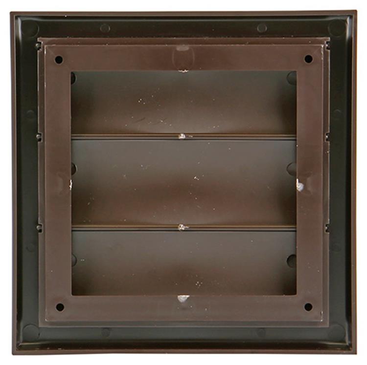 Renson 1006373 - Rejilla campana extractora de superficie 733 PVC RAL 8019 154x154mm | 2 piezas